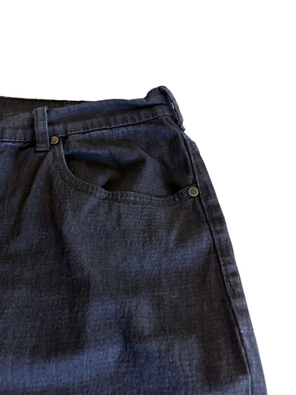 DG2 BY DIANE GILMAN Shorts Black Denim Jean Bermuda Classic Women’s Plus 20W EUC